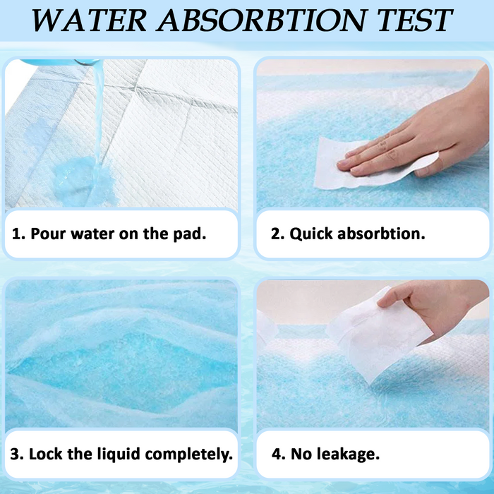 Wave Best Economy 23" x 36" Pet Training Pads | Puppy Training Pee Pads - Disposable Underpads, Made in the USA