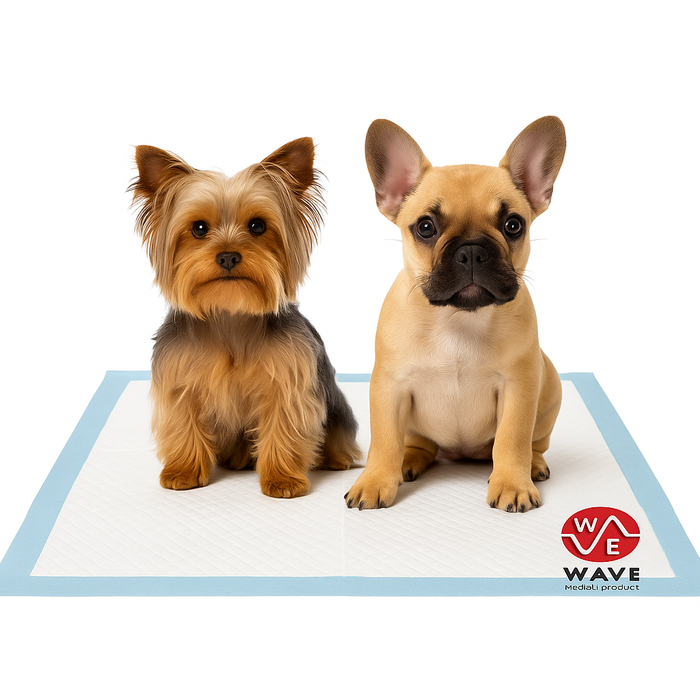 Economy Puppy Pads 17"x24" | Light Absorbent Disposable Dog Training Underpads – 300 Count Chux Made in USA